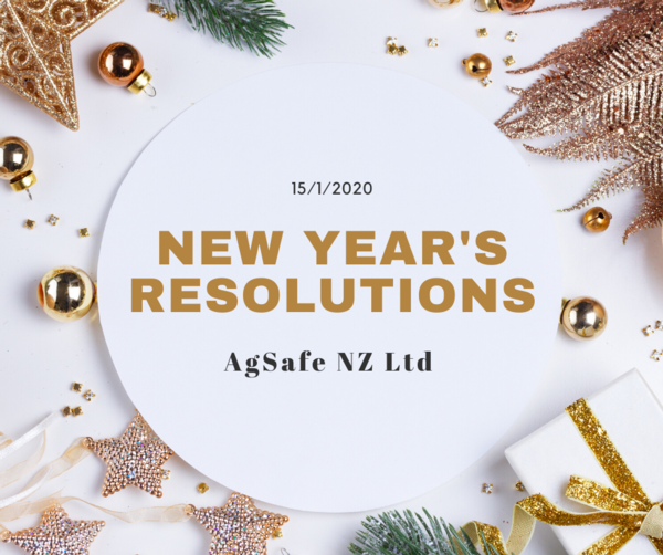 AgSafe Your New Year's Resolutions?