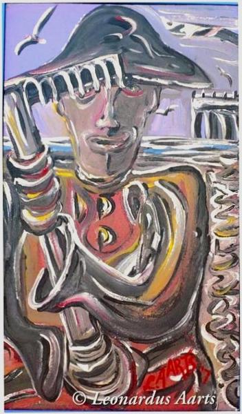 'The New Brighton Sandman- has the 'Eye of God', by Leon Aarts