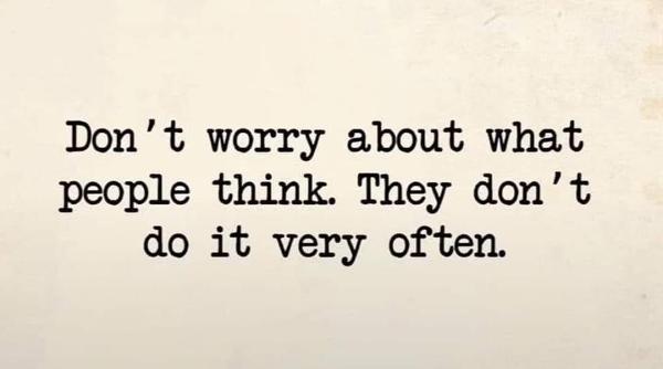 Don't worry