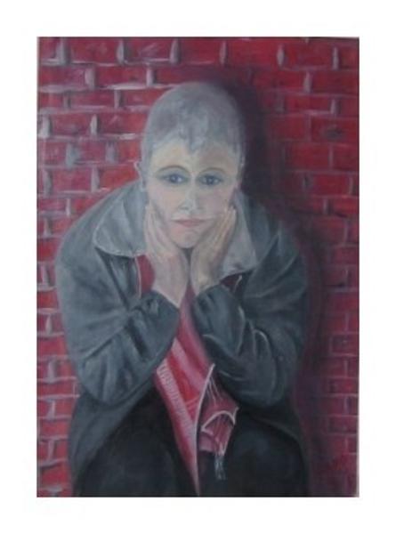 'Contemplation' (an Iranian refugee) by Leon Aarts (from a Time magazine article)