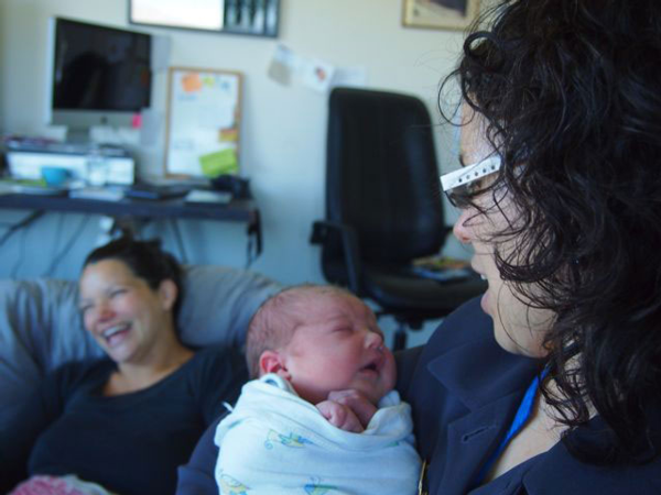 Newborn and mum