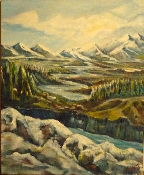 'Winterscape' by Leon Aarts
