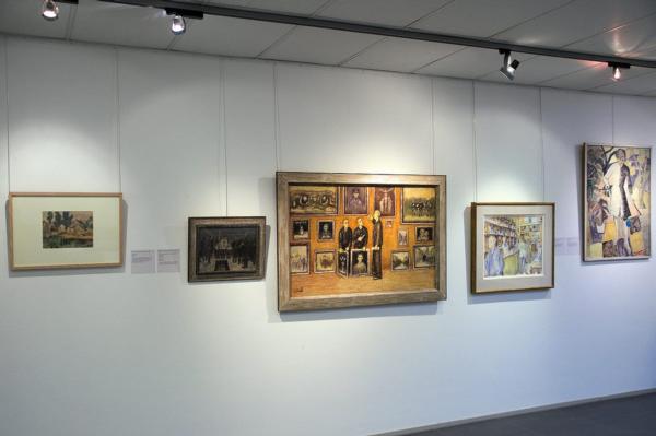 At exhibition -  Nardus van de Ven- Museum Valkenburg