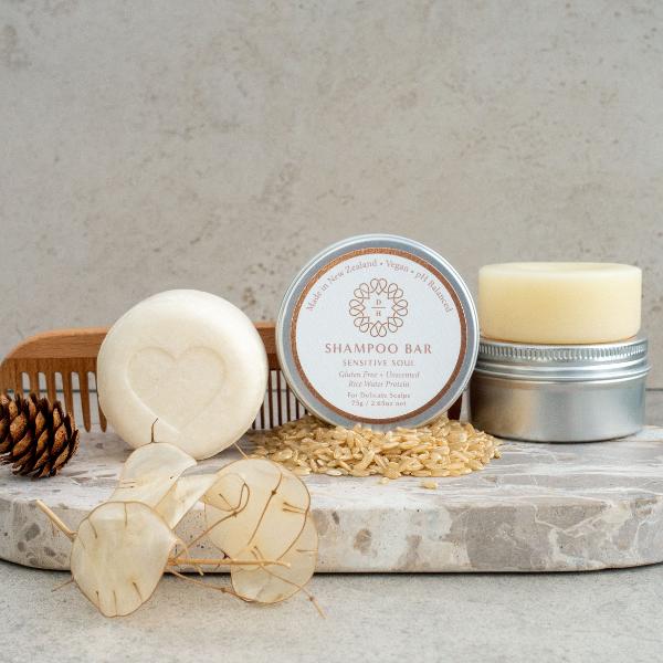 shampoo and conditioner bars