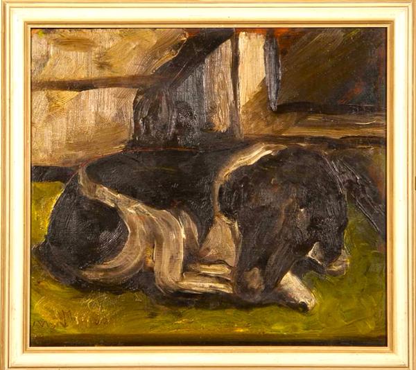 'Kwinie, de hond' (Dog), by Nardus van de Ven