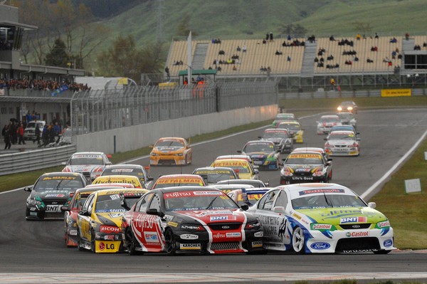  The BNT V8s start race one at Taupo this weekend