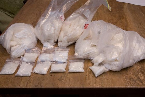 Five kilos of methamphetamine worth approx $5 million seized