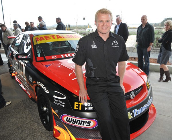 Andy Booth unveiled his new Big Ben V8 Commodore last night