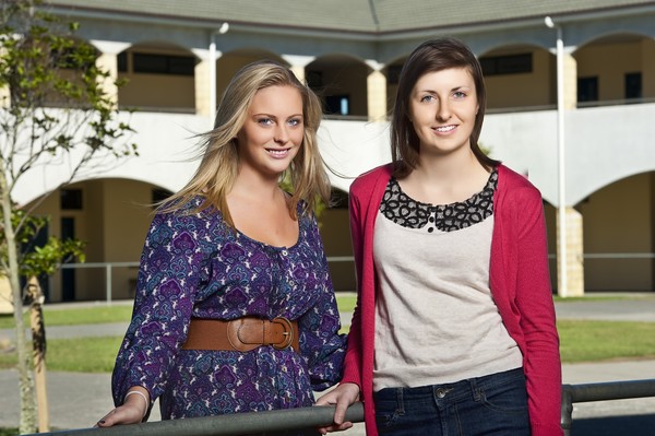 Alana Stretton (left and Holly Hunter (right) from ACG Strathallan