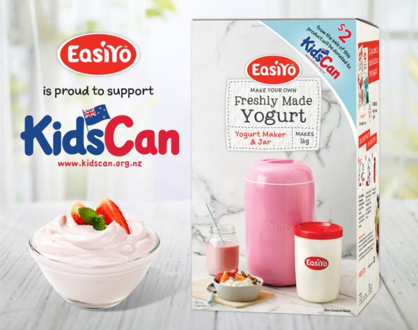 Limited Edition Pink EasiYo Yogurt Maker Helps KidsCan 