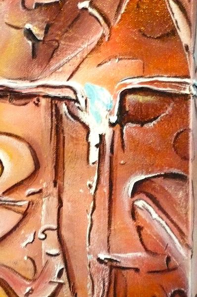 Close up of part of 'Sinfonia' by Leon Aarts