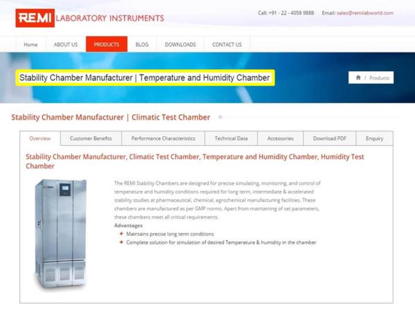 Climatic Test Chamber