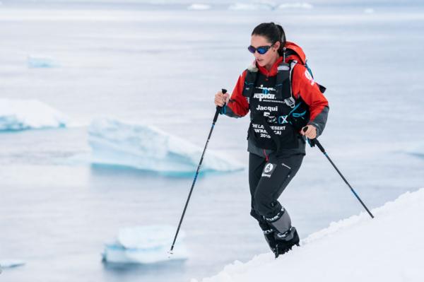 Racing in Antarctica saw Australian Jacqui Bell knock off her fourth continent in her bid to become the youngest person in history to run an ultra-marathon on every continent in the world.