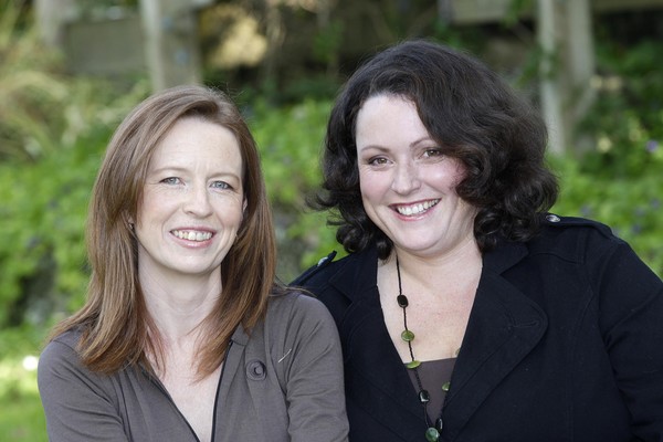  Louisa Currie (left), Heidi Riley (right)