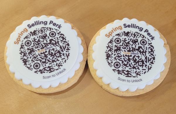 Get your name out there on a cookie