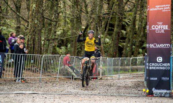 Ed Crossling winning Septembers CYclezone Winter Series final