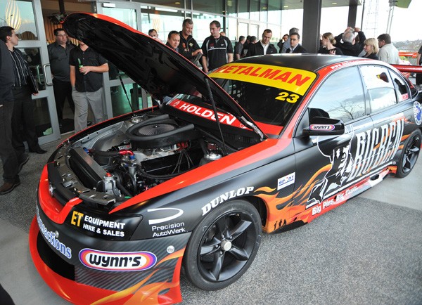 Andy Booth unveils New Holden V8 