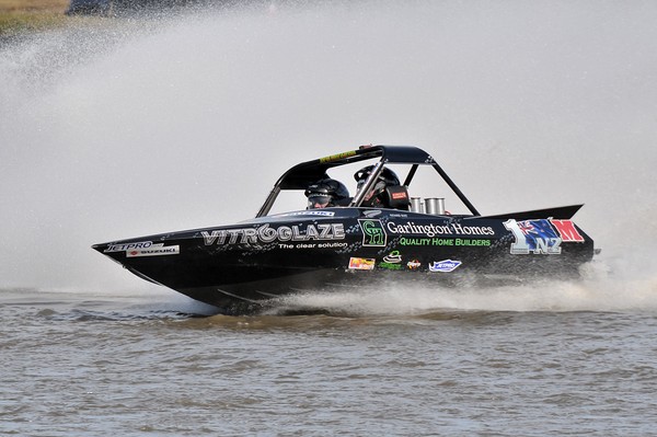 Palmerston North's Richard Burt and navigator Roger Maunder have extended their lead in the Suzuki superboat category after an emphatic victory in the weekend's fourth round of the Jetpro Jetsprint Championship being held near Hastings.