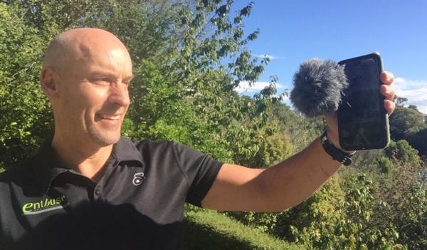 John McKenzie from enthuse media & events is excited about a series of South Island seminars in May about unlocking the power of an IPhone to create great looking video content.   