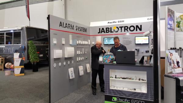 Jablotron and Pacific GSM attracted interest at Facilities Integrate exhibition