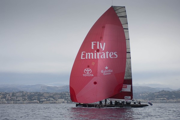 Emirates Team New Zealand on day 3