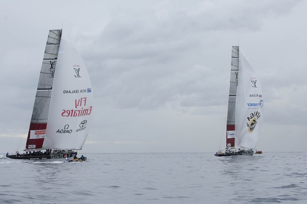 Emirates Team New Zealand on day 3