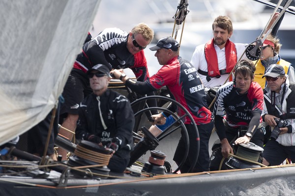 Emirates Team New Zealand has won its third match of the Louis Vuitton Trophy La Maddalena regatta