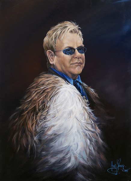 Elton John Portriat