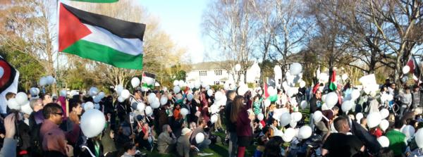 Crowds Gathered in Christchurch