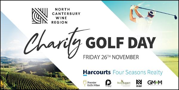 The Inaugural North Canterbury Wine Region Charity Golf Day will be held this coming November 