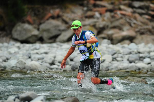 A sore ankle didn't stop 18 year old Hayden Wilde from a dominating display on the Coast to Coast two day event that started today on the South Island's West Coast.