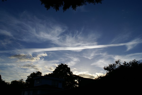 Chemtrails Over Whangarei on the 7th of March