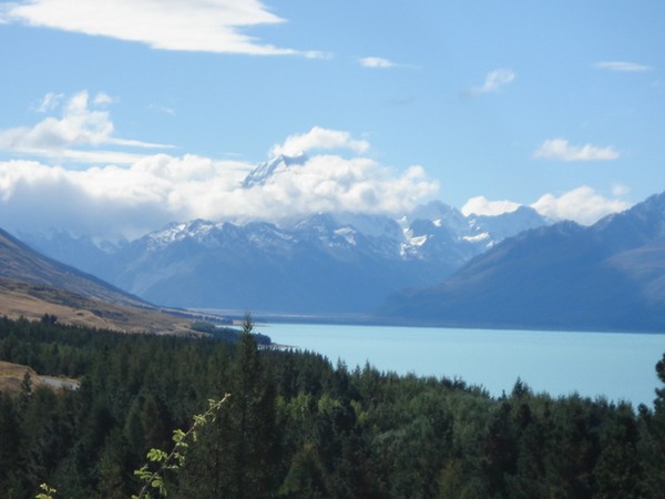 Looking towards Mt Cook