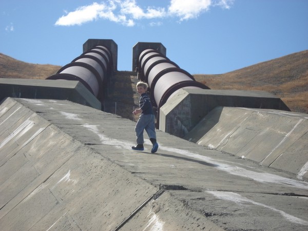 On the hydro pipes