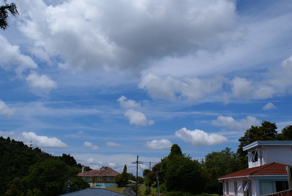 Aerosol Trails Criss-Crossed The Whangarei Sky On November the 30th