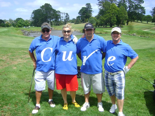Paper Plus supplier Hyde Group Advertising &#8211; (from left) Larry, Veronica, Wayne and Frank.