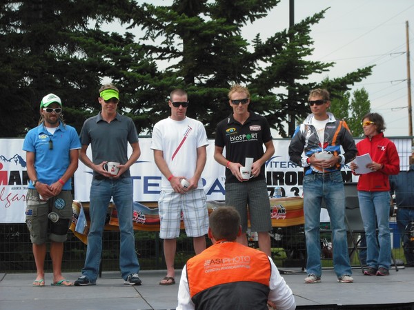 Calgary 70.3 prizegiving