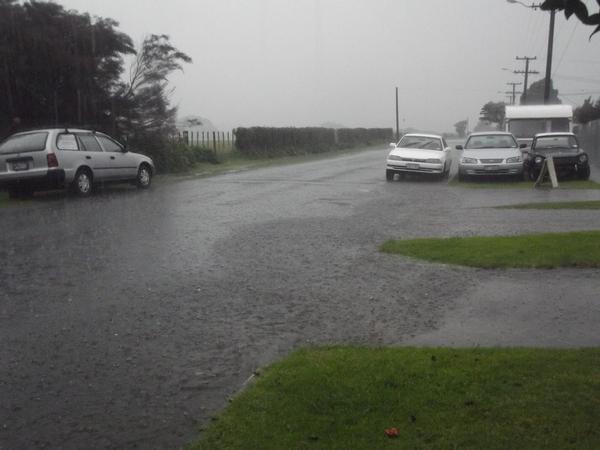 Flooding hits New Plymouth