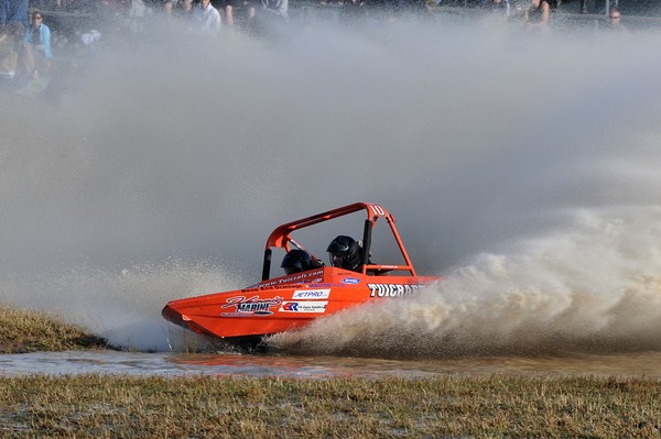 Securing four round wins for Bulls jet sprint team David Stone and navigator Steve Greave