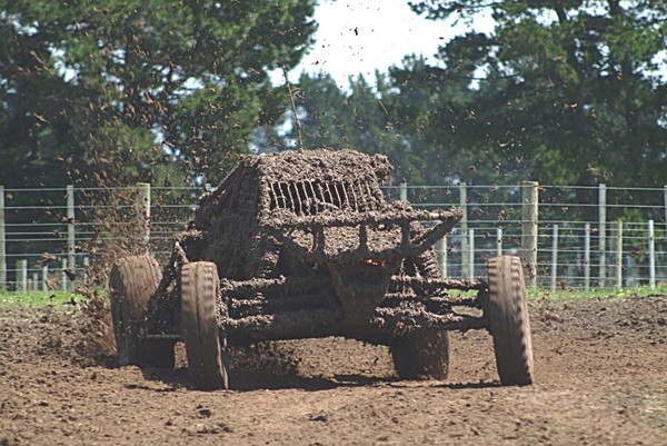 Christchurch racer Daniel Powell at the 2008 Asset Finance New Zealand Offroad Racing National Championship