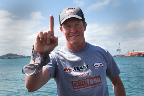 Scott Dixon Indy 500 winner supporting Canteen