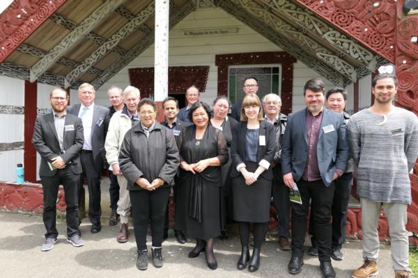 Te Whaiti Marae: Toi Ohomai researchers and partner organisations join with Matekuare Whanau at the launch of the project