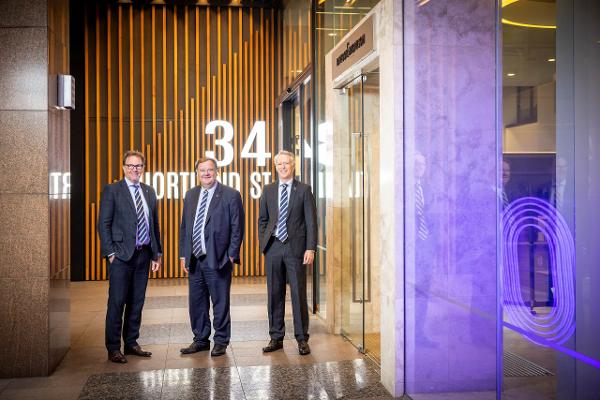 L-R Chris Dobbie, Peter Thompson, Stephen Barfoot