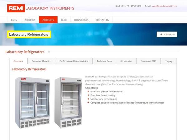 Laboratory Refrigerators