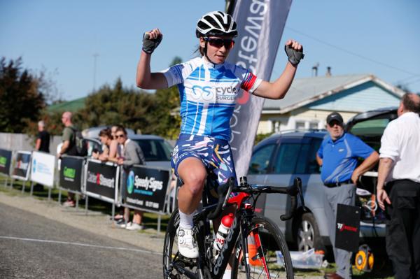Hokitika's Sharlotte Lucas who won last year's women's third round of the Calder Stewart Cycling Series, the Kiwi Style Bike Tours Timaru Classic, wants to get some racing in before heading overseas to the United States.