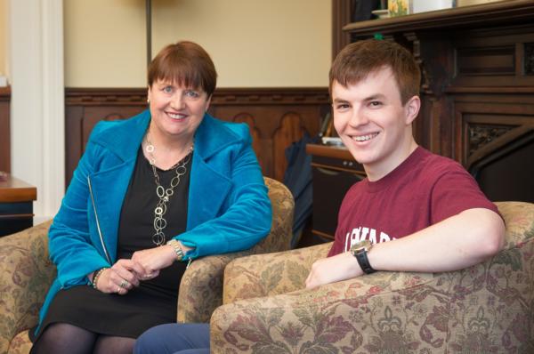 Dr Sandra Hastie and Jamie Beaton