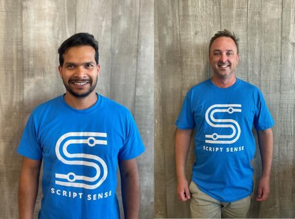 University of Canterbury MBA students Paneet Saini and Kieran Erasmuson have won an international award for their pharmacy management start-up, Script Sense.