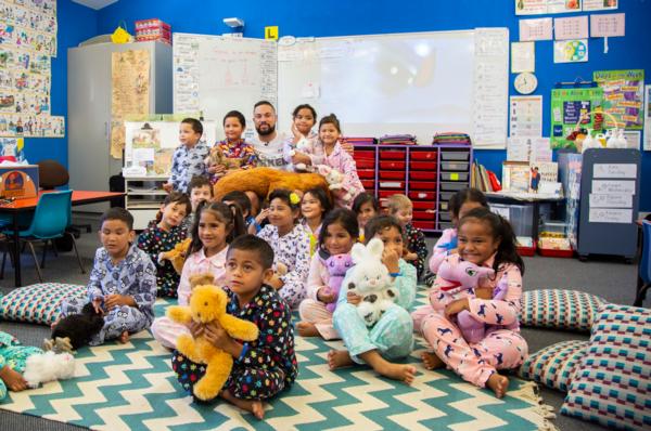 Professional boxer Joseph Parker visits students of Papakura's Redhill Primary School, putting weight behind Countdown Kids Hospital Appeal