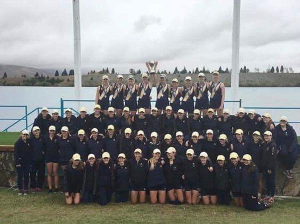 The Full SISS Rangi Ruru Rowing Contingent