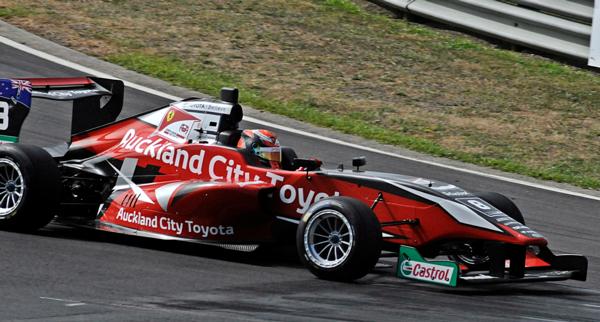 Dominant: Marcus Armstrong won from pole this afternoon and leads the 2019 Castrol Toyota Racing Series